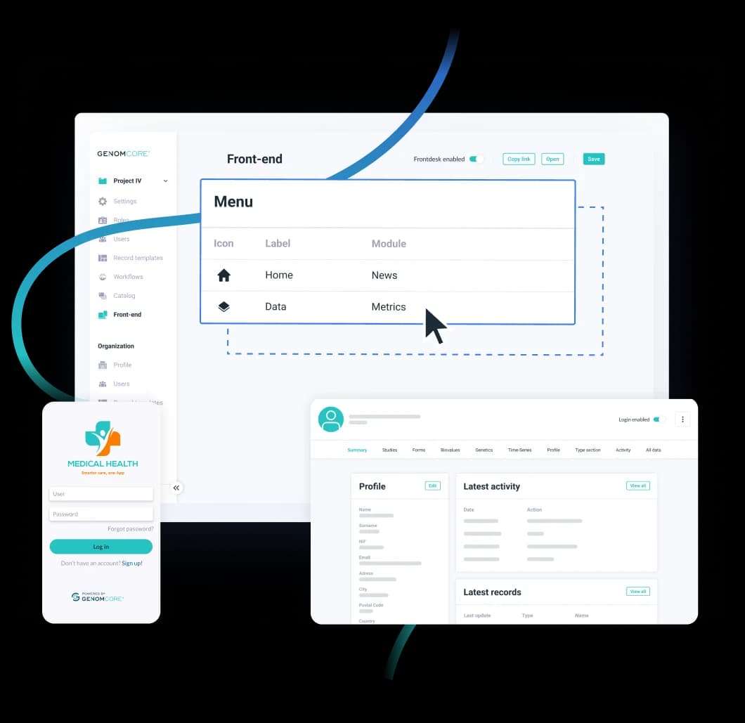 Vista de la plataforma de apps y marketplace