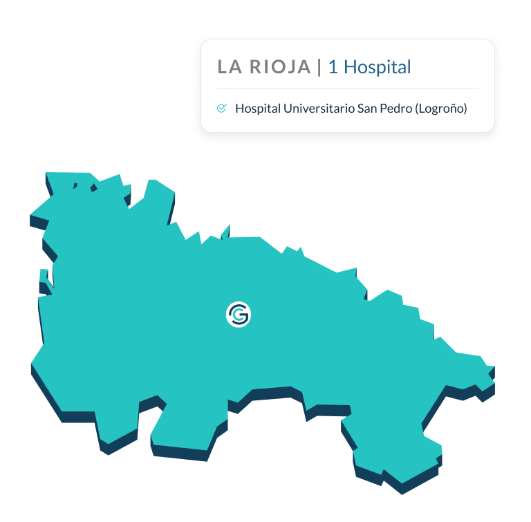 Hospital conectado en La Rioja a través del proyecto — Hospital Universitario San Pedro (Logroño)